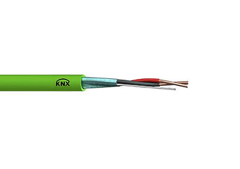 Green KNX bus cable